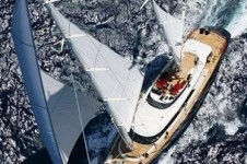 Perini Navi Ohana -  Sailing 1